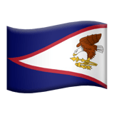 Amerikaans-Samoa Apple Emoji