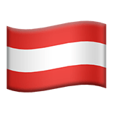 Oostenrijk Apple Emoji