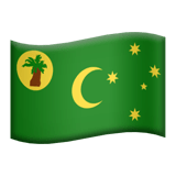 Cocoseilanden Apple Emoji