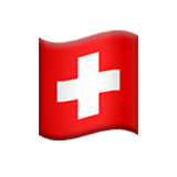 Zwitserland Apple Emoji
