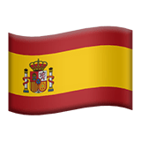 Spanje Apple Emoji