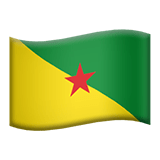 Frans-Guyana Apple Emoji