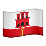 Gibraltar Apple Emoji
