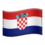 Kroatië Apple Emoji
