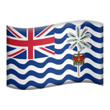 Brits Indische Oceaanterritorium Apple Emoji