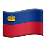 Liechtenstein Apple Emoji