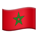Marokko Apple Emoji