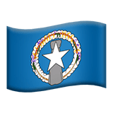 Noordelijke Marianen Apple Emoji