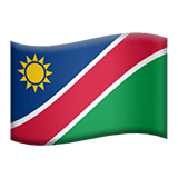 Namibië Apple Emoji