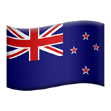 Nieuw-Zeeland Apple Emoji