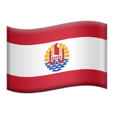 Frans-Polynesië Apple Emoji