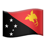 Papoea-Nieuw-Guinea Apple Emoji