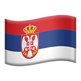 Servië Apple Emoji