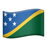 Salomonseilanden Apple Emoji