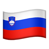 Slovenië Apple Emoji