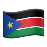 Zuid-Soedan Apple Emoji