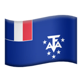 Franse Zuidelijke Gebieden Apple Emoji