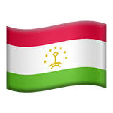 Tadzjikistan Apple Emoji