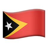 Oost-Timor Apple Emoji