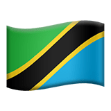 Tanzania Apple Emoji