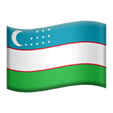 Oezbekistan Apple Emoji