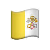 Vaticaanstad Apple Emoji