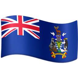 Zuid-Georgia en de Zuidelijke Sandwicheilanden Facebook Emoji