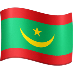 Mauritanië Facebook Emoji