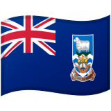 Falklandeilanden Android/Google Emoji