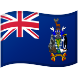 Zuid-Georgia en de Zuidelijke Sandwicheilanden Android/Google Emoji