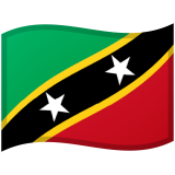 Saint Kitts en Nevis Android/Google Emoji