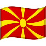 Noord-Macedonië Android/Google Emoji