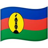 Nieuw-Caledonië Android/Google Emoji
