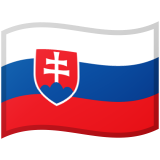 Slowakije Android/Google Emoji