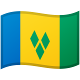 Saint Vincent en de Grenadines Android/Google Emoji