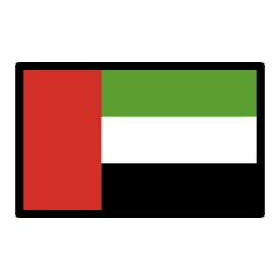 Verenigde Arabische Emiraten OpenMoji Emoji