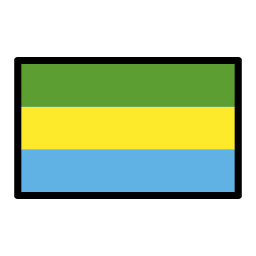 Gabon OpenMoji Emoji