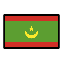 Mauritanië OpenMoji Emoji