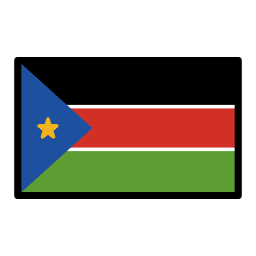 Zuid-Soedan OpenMoji Emoji