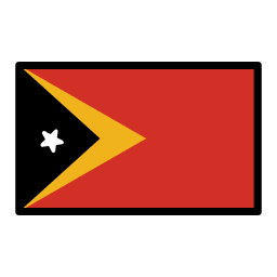 Oost-Timor OpenMoji Emoji