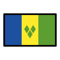 Saint Vincent en de Grenadines OpenMoji Emoji