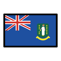 Britse Maagdeneilanden OpenMoji Emoji