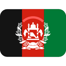 Afghanistan Twitter Emoji