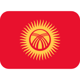 Kirgizië Twitter Emoji