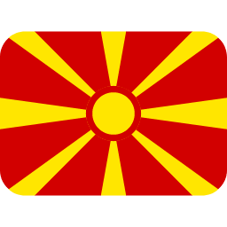 Noord-Macedonië Twitter Emoji
