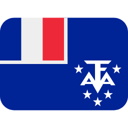 Franse Zuidelijke Gebieden Twitter Emoji