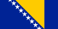 Vlag van Bosnië en Herzegovina