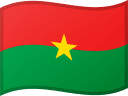 Vlag van Burkina Faso