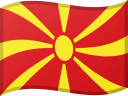 Vlag van Noord-Macedonië