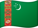 Vlag van Turkmenistan